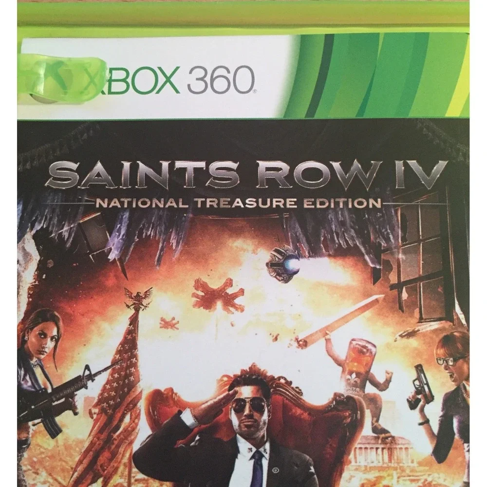 Saints Row IV National Treasure Edition Xbox 360 Complete with DLC Packs 2-Disc